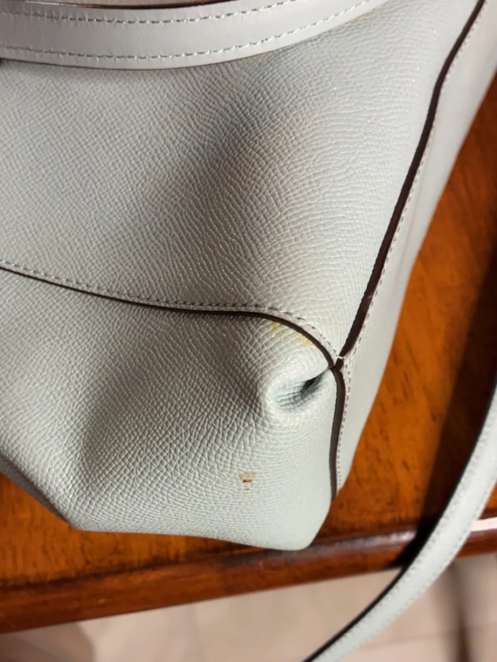 Authentic Coach Blue Satchel Top Handle Zip w/ Detachable Crossbody Strap